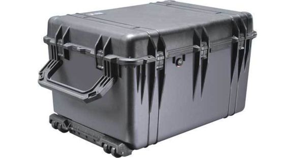 Image of Pelican 1660 Large Protector Watertight Hard Case, Black w/ Liner &amp; No Foam 1660-021-110