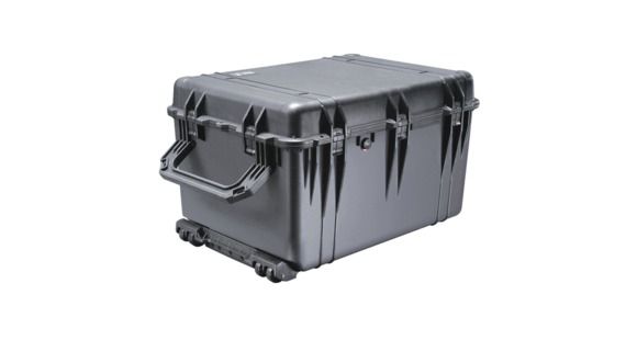Image of Pelican 1664 Large Protector Watertight Hard Case, Desert Tan w/ Liner &amp; Padded Dividers 1660-024-190