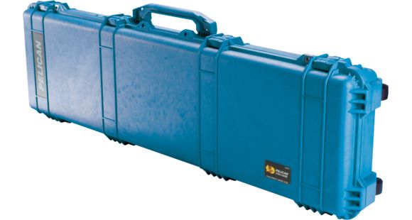 Image of Pelican 1750 Protector Long Gun Case, w/ Wheels &amp; Foam, 50.5in, Blue, 1750-000-120