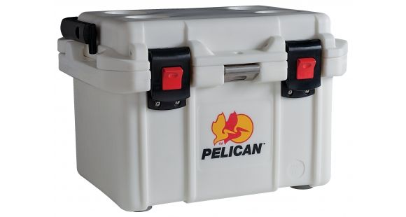 Image of Pelican 20 Qt. Polyethylene Elite Cooler, Marine White 32-20Q-MC-WHT