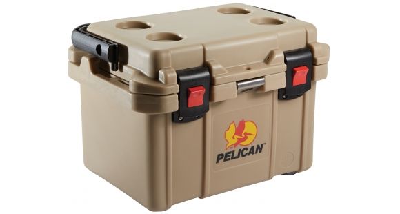 Image of Pelican 20 Qt. Polyethylene Elite Cooler, Outdoor Tan 32-20Q-OC-TAN