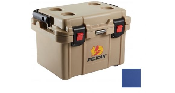 Image of Pelican 20Qt Elite Cooler,14.75x10x8.75in,Dark Blue 32-20Q-CC-DKBLU