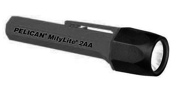 Image of Pelican 2300 MityLite 2AA Xenon Flashlight, Color Pelican 2300 Mity-Lite Black Flash light