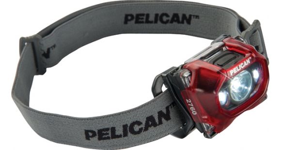 Image of Pelican 2760C, Headlamp, Gen 2, Translucent Red, 027600-0101-170