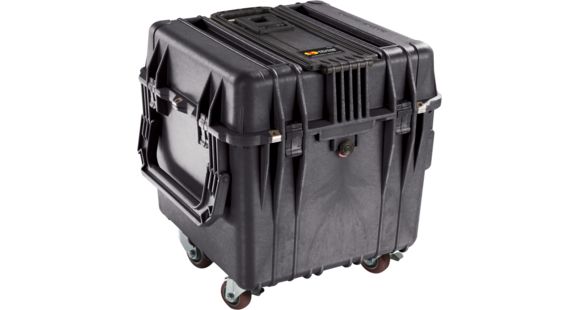 Image of Pelican 340 Watertight Protector 18in Cube Case w/ Wheels, Foam - Black