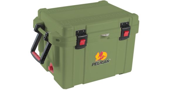 Image of Pelican 35Qt Elite Cooler,15.75x12x11.5in,Olive Drab 32-35Q-CC-OD