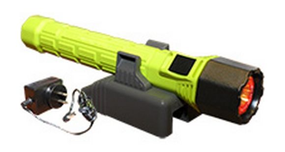 Image of Pelican 3765 4AA LED Rechargeable Flashlight,172 Lumens,Yellow