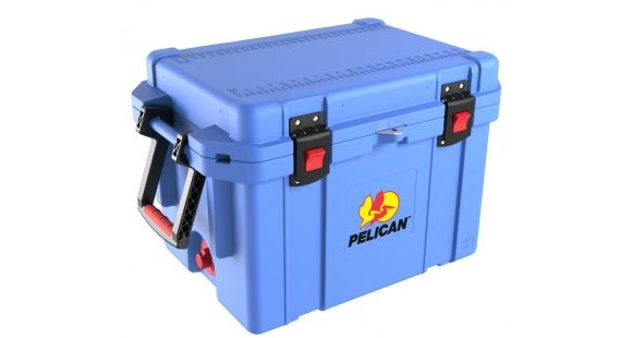 Image of Pelican 45Qt Elite Cooler,19x12x12in,Light Blue 32-45Q-CC-LTBLU
