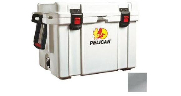 Image of Pelican 45Qt Elite Cooler,19x12x12in,Grey 32-45Q-CC-GRY