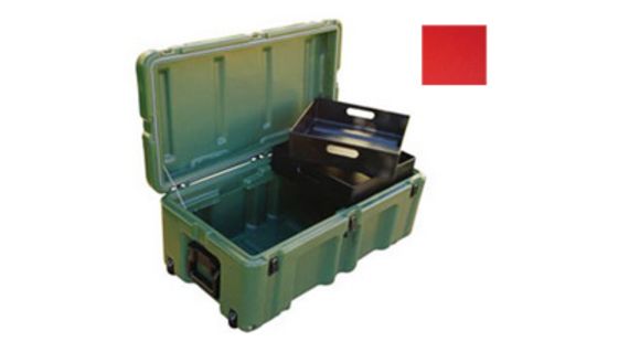 Image of Pelican 472-FTLK-1 Footlocker,29x14x12in,Red 472FTLK1130