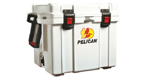 Image of Pelican 65Qt Elite Cooler,26.5x12x12.5in,White