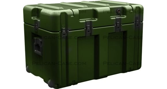 Image of Pelican AL3018-0905W Single Lid Empty Case w/ No Foam, Olive Drab AL3018-0905-RP-137