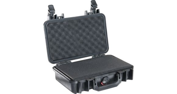 Image of Pelican Case 1170 with Foam and Lid - Black