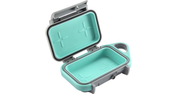 Image of Pelican Go Case G10, Slate/Teal, Small, GOG100-0000-GRY