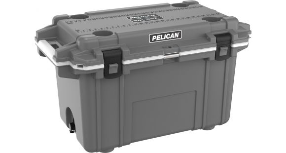 Image of Pelican IM Elite Cooler, White, 70 QT, 70Q-1-DKGRYWHT
