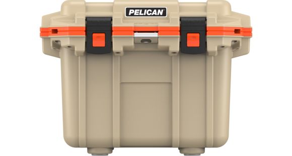Image of Pelican IM Elite Cooler, Tan/Orange, 30 qt 30Q-2-TANORG