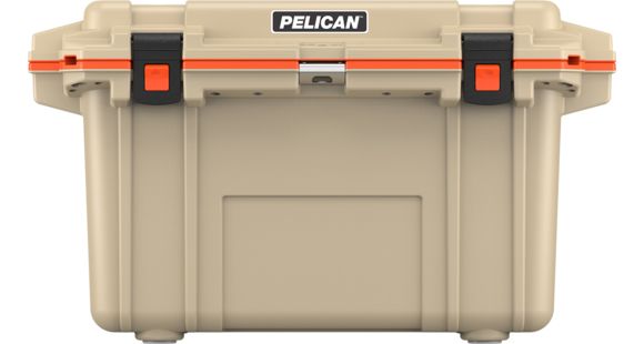 Image of Pelican IM Elite Cooler, Tan/Orange, 70 qt 70Q-2-TANORG