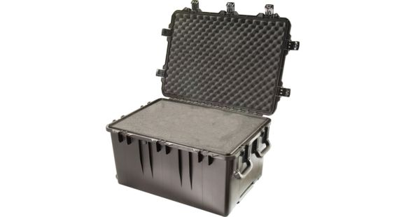Image of Pelican Storm Cases iM3075 Waterproof Storm Case, Wheels, Black, Cubed Foam 00001