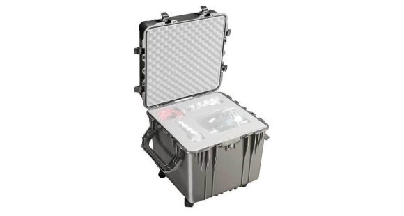Image of Pelican Large Black Cube Watertight Protector Case 0350NF - No Foam 0350-001-110