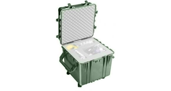 Image of Pelican Large Cube OD Green Case 0350NF no Foam