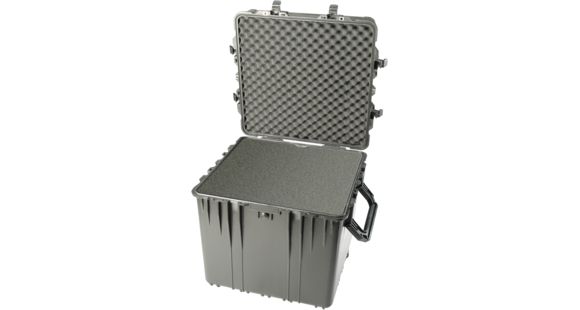 Image of Pelican Large Watertight Black Cube Case 0370 w/ Foam