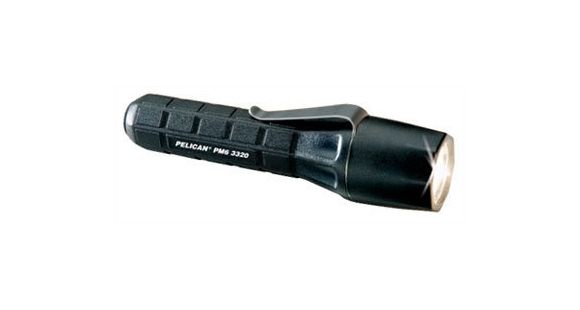 Image of Pelican PM6 3320 M6 Lithium Battery Xenon Lamp Polymer Flashlight - Black