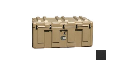 Image of Pelican 472-463L-MM24 Mobile Master Transport Case,48.62x24.62x19.67in, Black Cobalt Hardware/Foam Lining, Black 472463LMM24CFL032