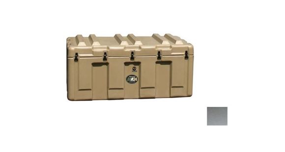 Image of Pelican 472-463L-MM24 Mobile Master Transport Case,48.62x24.62x19.67in, Black Cobalt Hardware/Foam Lining,Gray 472463LMM24CFL133