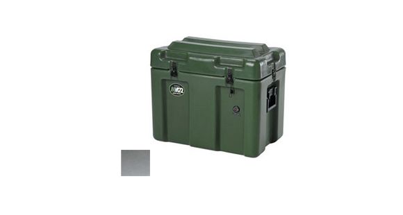 Image of Pelican 472-463L-MM72 Mobile Master Transport Case,24.25x14.25x20.12in, Black Cobalt Hardware/Foam Lining,Gray 472463LMM72CFL133