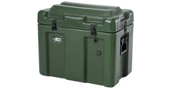 Image of Pelican 472-463L-MM72 Mobile Master Transport Case,24.25x14.25x20.12in, Black Cobalt Hardware/Foam Lining,Olive Drab 472463LMM72CFL137