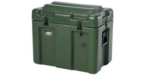 Image of Pelican 472-463L-MM72 Mobile Master Transport Case,24.25x14.25x20.12in,Stainless Steel 1in Foam Lined,Olive Drab 472463LMM72SFL137