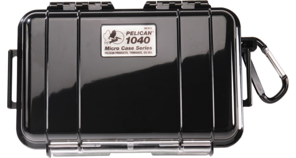 Image of Pelican Micro Case 1060 - Clear Black Dry Box