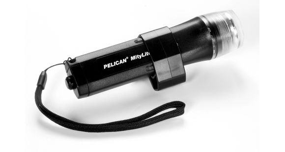 Image of Pelican Mitylite Plus 2430 4AA Xenon Flashlight, Colors Pelican MityLite Plus 2430 Black Flash-light