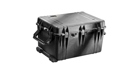 Image of Pelican Protector Case, Black, 28.2 x 19.7 x 17.6in, 1660 BLACK