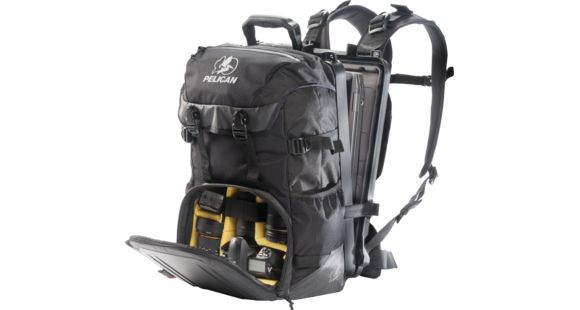 Image of Pelican Sport Elite Laptop-Camera Backpack, Black S130