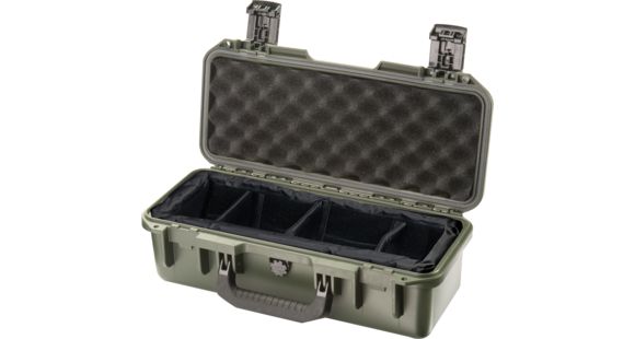 Image of Pelican Storm Cases iM2306 Transport Dry Box, 18.2x8.4x6.7, Olive, Padded Divider iM2306-30002