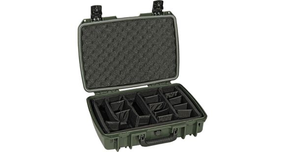 Image of Pelican Storm Cases iM2370 Dry Box, 20x14.7x5.8in Exterior - Olive, Padded Div iM2370-30002