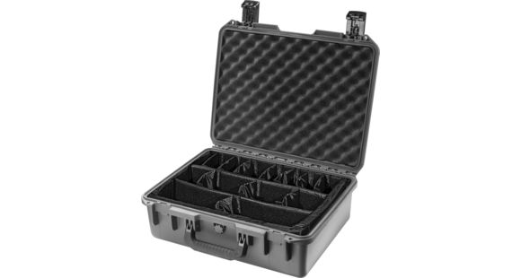 Image of Pelican Storm Cases iM2400 Dry Box, 18x13x6.7in Interior, Black, Padded Divider iM2400-00002