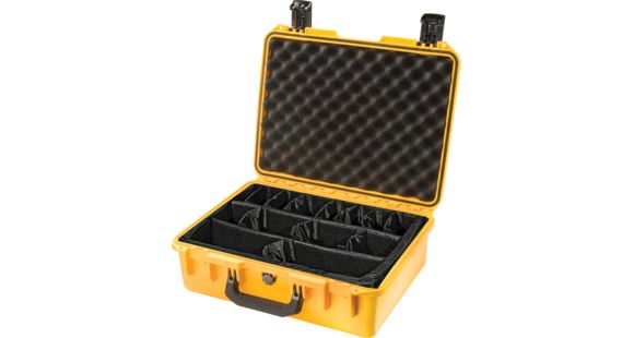 Image of Pelican Storm Cases iM2400 Dry Box, 18x13x6.7in Interior, Yellow, Padded Divider iM2400-20002
