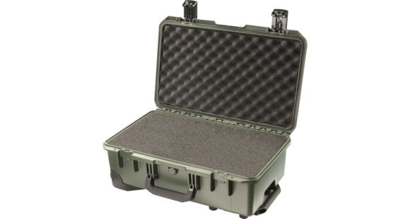 Image of Pelican Storm Cases iM2500 Dry Box, 21.7x14.1x8.9in, Olive, Cubed Foam iM2500-30001