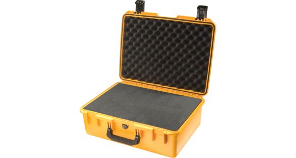 Image of Pelican Storm Cases iM2600 Dry Box, 21.2x16x8.3in, Yellow, Cubed Foam iM2600-20001