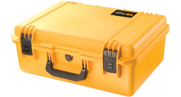 Image of Pelican Storm Cases iM2600 Dry Box, 21.2x16x8.3in, Yellow, No Foam iM2600-20000