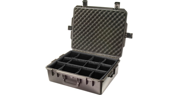 Image of Pelican Storm Cases iM2700 Utility Case 22X17X8.0in w/Dividers, Grey, IM270010002