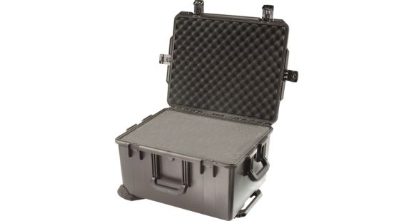 Image of Pelican Storm Cases iM2750 Box w/ Wheels, Vortex Valve, Black w/ Cubed Foam 00001