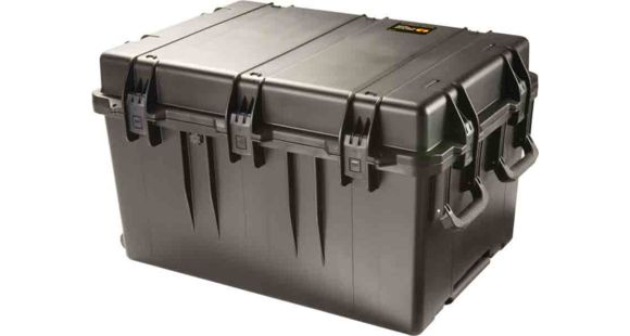 Image of Pelican Storm Cases iM3075 Dry Box w/Wheels, 33.31x24.25x19.27in, Black, Cubed Foam and Utility Organizer IM3075-00001-U-ORG