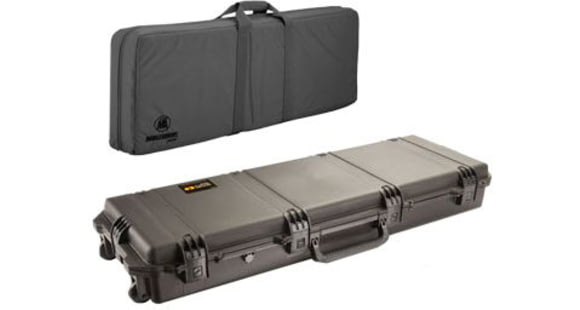 Image of Pelican Storm Cases IM3100 Case, Black w/Black FieldPak Soft Bag