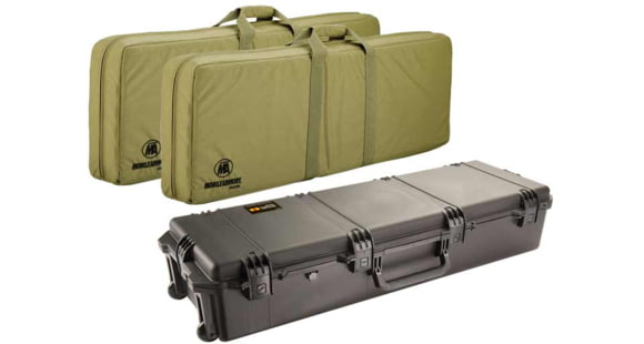 Image of Pelican Storm Cases IM3220 Case, Black w/Coyote Tan Soft-Sided Bag 472PWCDW3220BLKCOY