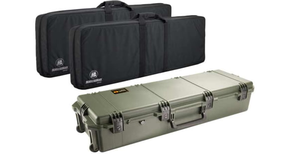 Image of Pelican Storm Cases IM3220 Case, OD Green w/Black Soft-Sided Bag 472PWCDW3220ODBLK