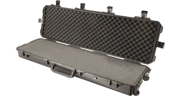 Image of Pelican Storm Cases iM3300 Hard Gun Case w/Wheels and Foam, 53.8in, Black, iM3300-00001