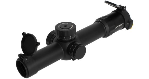 Image of Primary Arms Platinum Series 1-8X24mm FFP LPVO Rifle Scope - Illuminated ACSS Raptor M2 5.56 Reticle, Black, PAPLX8-1-8X24F-RAPTOR-5.56